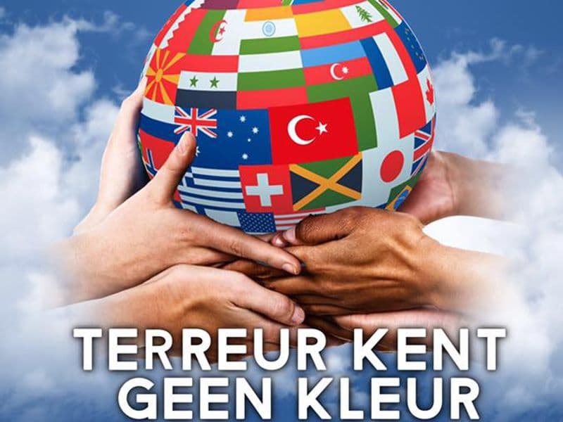 Terreur kent geen kleur!